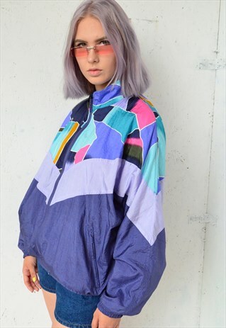 VINTAGE 90S OLDSCHOOL TRACK JACKET