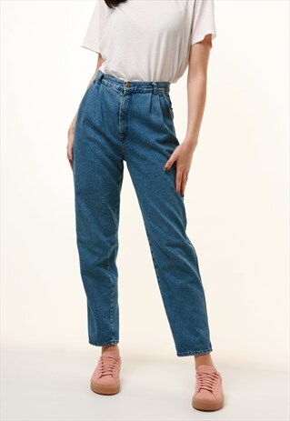 90S VINTAGE HIGH WAISTED MOMS DENIM JEANS 852