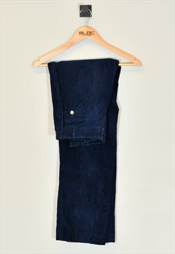 Vintage Chaps Ralph Lauren Corduroy Trousers Blue 30/32