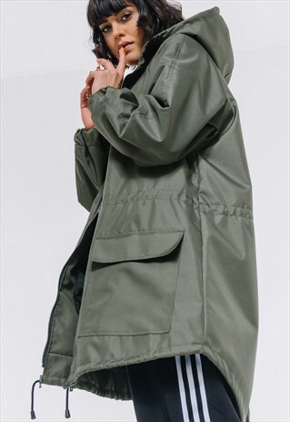 WARM WINTER COAT / PARKA KHAKI
