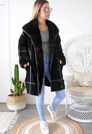 VINTAGE COAT LEATHER