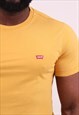 VINTAGE LEVIS YELLOW LOGO T SHIRT