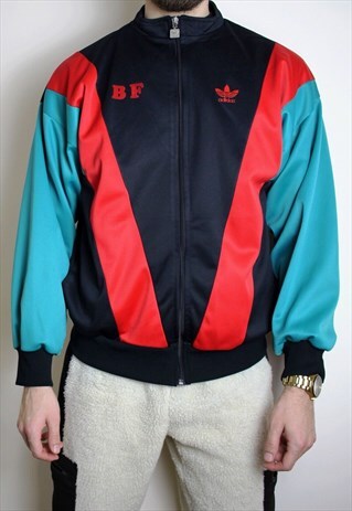 VINTAGE ADIDAS JACKET 70S/80S MADE IN ENGLAND MENS MEDIUM