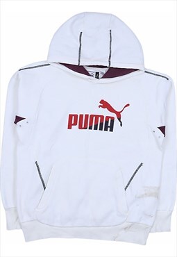 Vintage 90's Puma Hoodie Spellout Heavyweight Pullover