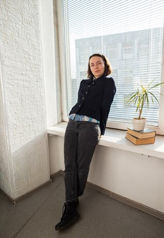 VINTAGE 80'S NAVY BLAZER