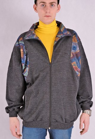 VINTAGE 90S MENS ZIP UP TRACKSUIT JACKET