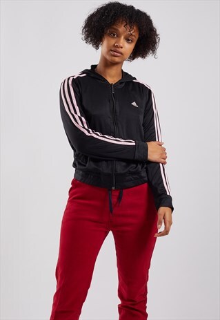 VINTAGE ADIDAS ZIP-UP HOODIE