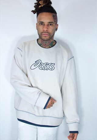 ASICS EMBROIDED SWEATSHIRT