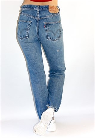 VINTAGE 501 DISTRESSED LEVI'S JEANS