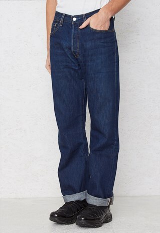 VINTAGE BLUE LEVI'S 501 FIT DENIM JEANS