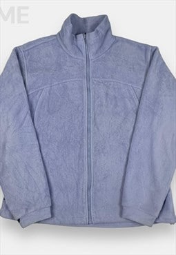 Columbia vintage light purple fleece jacket womans size L