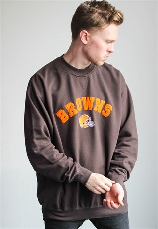 VINTAGE CLEVELAND BROWNS NFL SWEATSHIRT