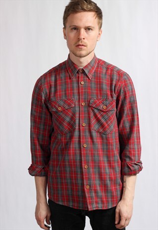 VINTAGE SKATER FLANNEL SHIRT