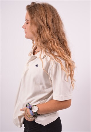 VINTAGE KAPPA POLO SHIRT WHITE