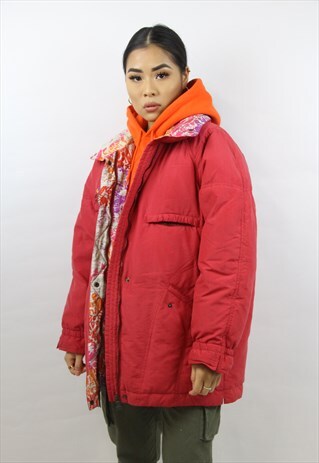 VINTAGE ELLESSE 90'S PINK PADDED JACKET
