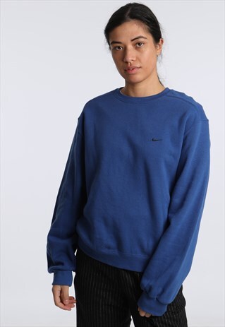 90S NIKE EMBROIDERED LOGO SWEATSHIRT