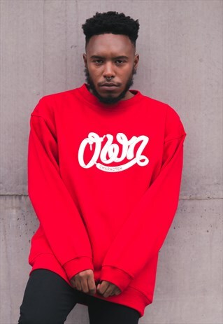 OC SIGNATURE SWEATSHIRT - RED