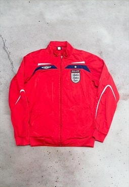 Vintage Y2K 2008 England Umbro Track Jacket