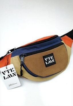 Unisex Multicolor Shoulder & Bum Bag