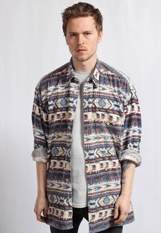 VINTAGE AZTEC NAVAJO SHIRT