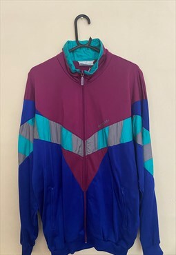 Vintage 80s RARE Adidas Shell Jacket/ Windbreaker. Festival