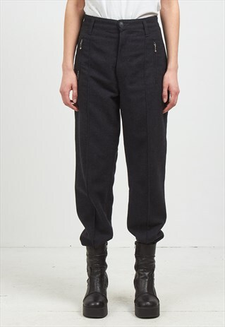 VINTAGE GREY MAC TROUSERS BOTTOMS