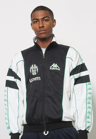 VINTAGE KAPPA JUVENTUS FOOTBALL TRACK JACKET
