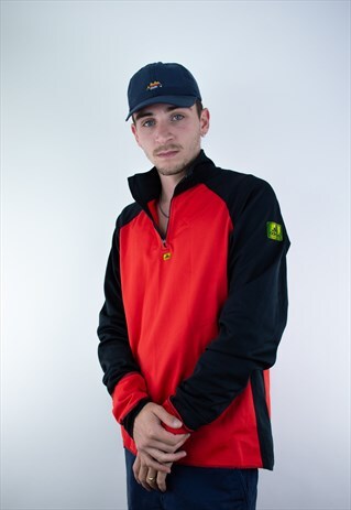 VINTAGE ADIDAS EQUIPMENT 1/4 ZIP SPORT SWEATSHIRT