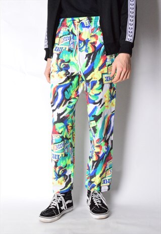 VINTAGE 80S UNISEX COLOURFUL PANTS