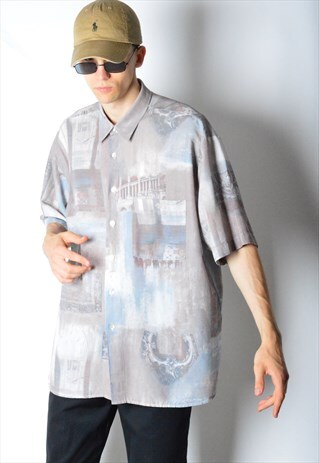 VINTAGE 90S BEIGE ROYAL SHIRT