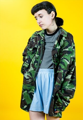 RETRO CAMO ARMY JACKET