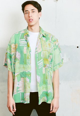 VINTAGE 90S BOLD ABSTRACT SHIRT