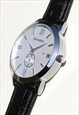 SILVER NUMERAL WATCH WITH DATE