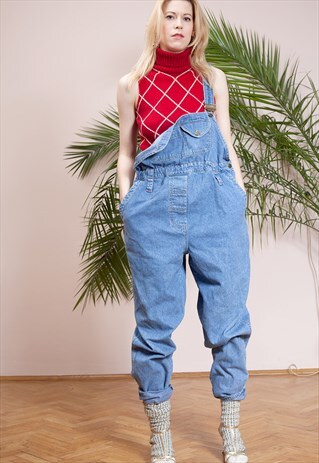 90' OVERALL, VINTAGE CLOTHING, DENIM JUMPSUIT