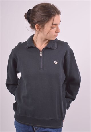 VINTAGE NORTH SAILS SWEATSHIRT JUMPER NAVY BLUE