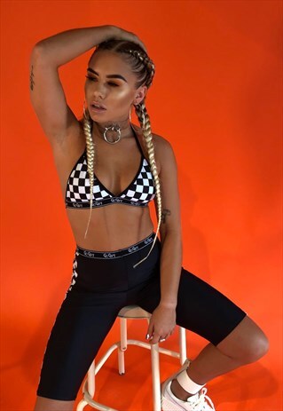 GOGUY CHECKERED BRALET