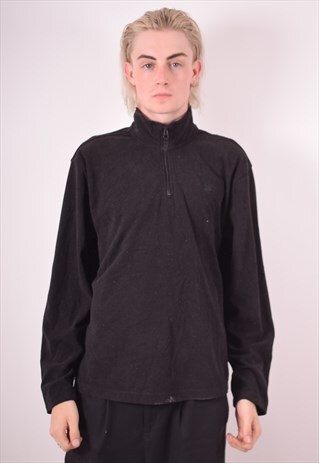 STARTER MENS VINTAGE SWEATSHIRT JUMPER LARGE BLACK 90S