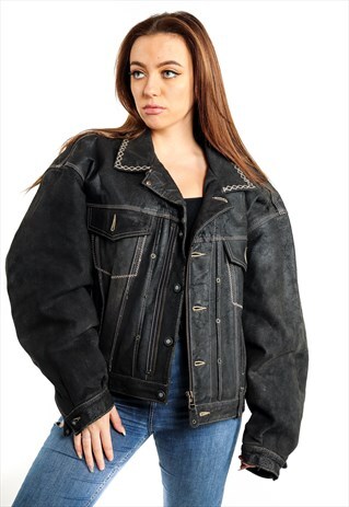 VINTAGE DIESEL BIKER JACKET J2528