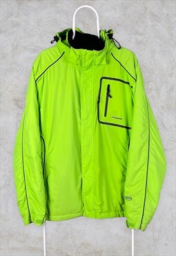 Vintage Trespass Jacket Green Waterproof XL