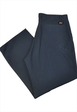 Vintage Dickies Workwear Pants Straight Leg Navy W40 L30