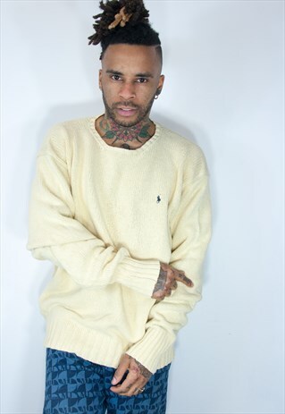 RALPH LAUREN EMBROIDED COTTON SWEATSHIRT