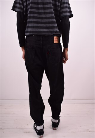 LEVI'S MENS VINTAGE JEANS W36 L30 BLACK 90S