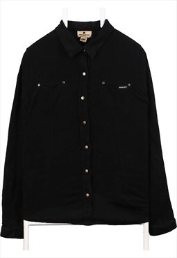 Vintage 90's Woolrich Shirt Flannel Black XLarge