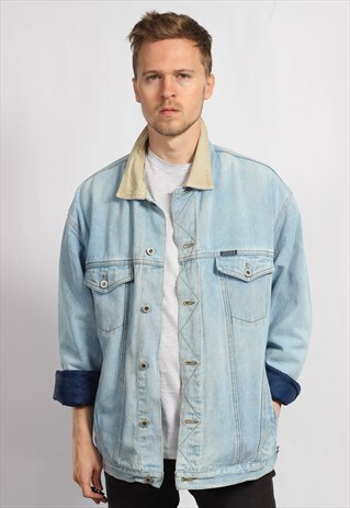 VINTAGE BLANKET LINED DENIM JACKET