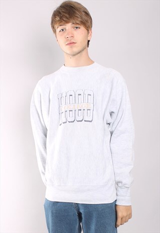VINTAGE "HOOD COLLEGE" USA SWEATSHIRT