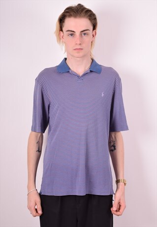 POLO RALPH LAUREN MENS VINTAGE POLO SHIRT SMALL MULTI STRIPE