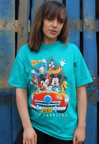 VINTAGE 90S 'NORTH CAROLINA' DISNEY T-SHIRT