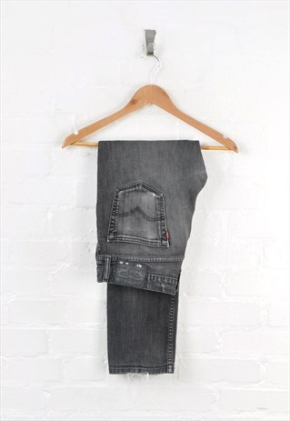 VINTAGE LEVI'S 511 JEANS SLIM FIT WASHED OUT DENIM W34 L30