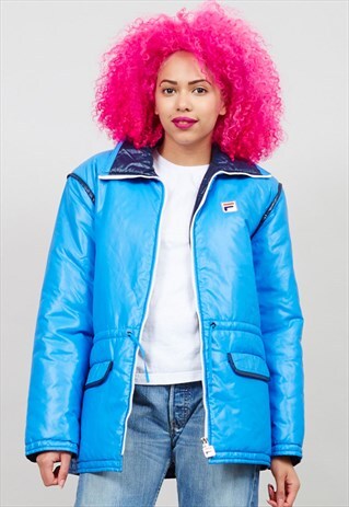 70'S VINTAGE CLASSIC FILA PUFFER JACKET