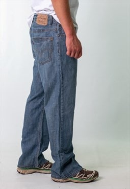 Blue 90s Levi's 557 Denim Jeans Baggy Pants